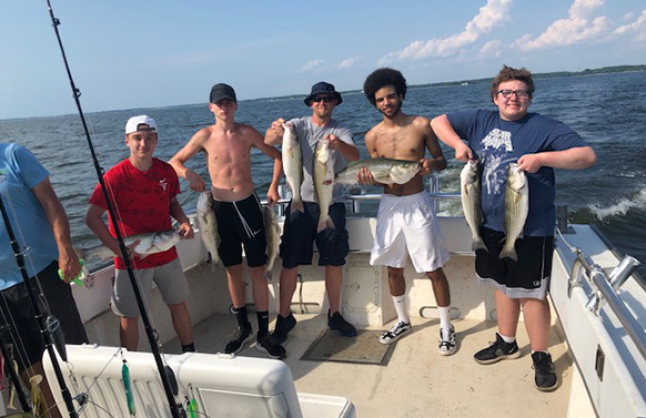 Fishing Boat Trip on Eagle Bay in Annapolis, MD